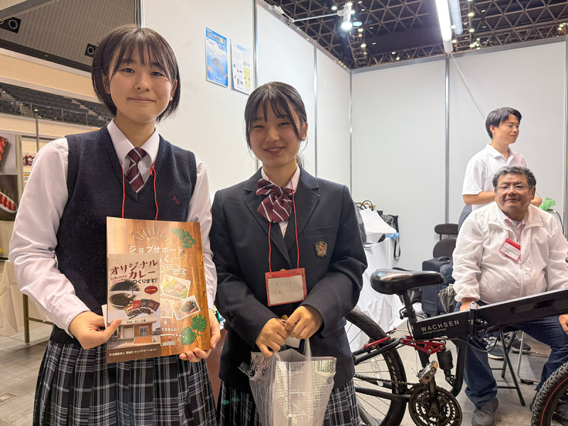 長崎県立諫早高等学校のお二人