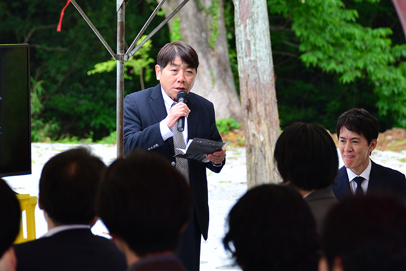 桑野組 桑野社長の挨拶